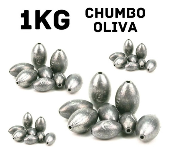 Chumbadas Oliva - 1 Kg - Vários Tamanhos - *promoção* 1