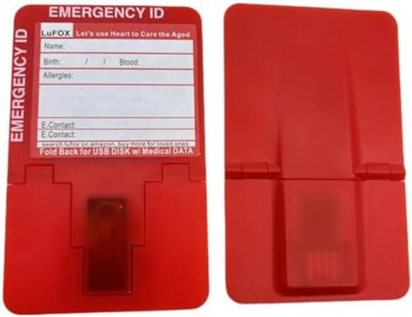 Dados Médicos Graváveis Do Tamanho Do Cartão De Crédito L 1