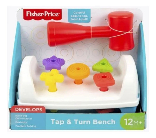 Fisher Price Mesita Actividades Banco De Descarga Martillo 0