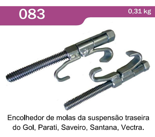 Prensa Espirales Resortes De Suspensión 1 Garra/lado Univers 1