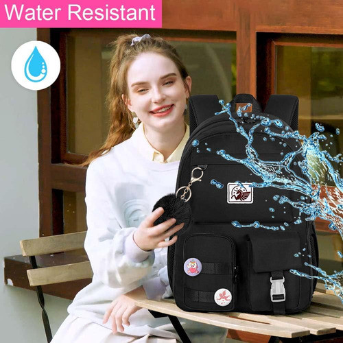 Kit Escolar - Mochila Y Lunchera Klfvb Multiples Bolsillos 1