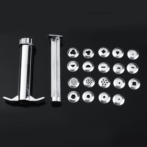 Extrusor Metal Ceramica 19 Discos  Fimo Porcelana Reposteria 1
