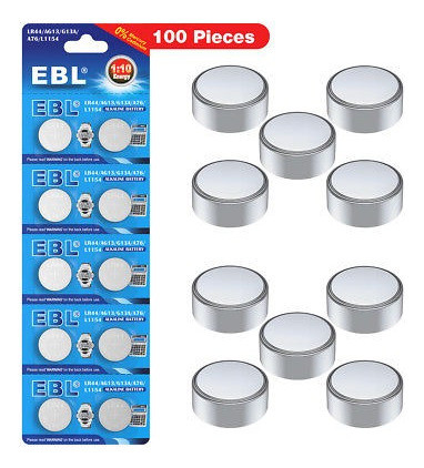 Ag13 De 100pcs Lr44 A76 L1154 357 Sr44 1.5v Batería De Pilas 1