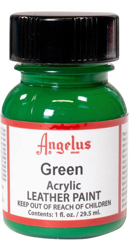 Angelus Tinta Acrílica Para Couro 29,5 Ml Verde 0