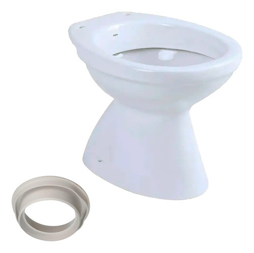 Inodoro Corto Capea Italiana Aro Base Instalacion 0