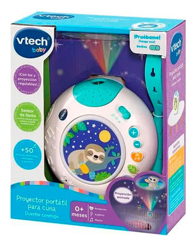 Vtech Baby Proyector Portátil Para Cuna Duerme Conmigo 0