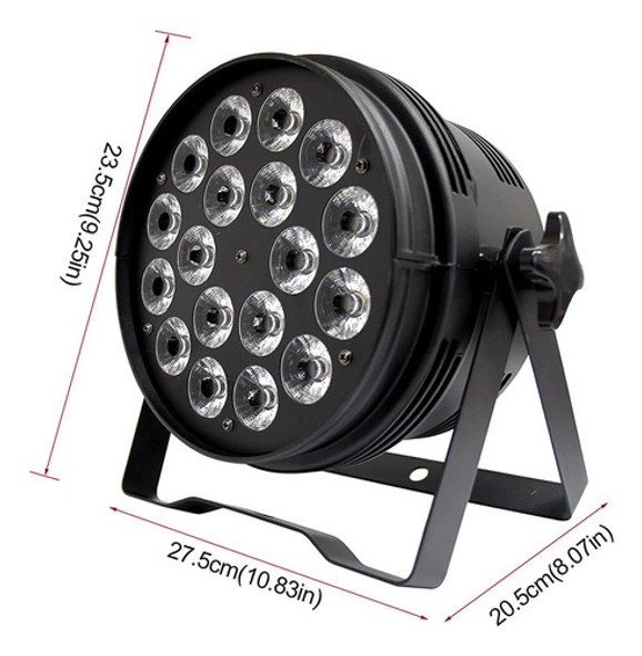 V-show - Par De Luces Para Dj De 18 X 18 W  Led De Elevacin 1 V-show - Par De Luces Para Dj De 18 X 18 W  Led De Elevacin 1
