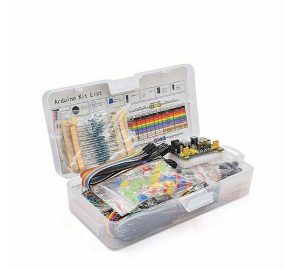 Kit Componentes Eletrônicos 830 Pontos De Conexão Para Uno 1