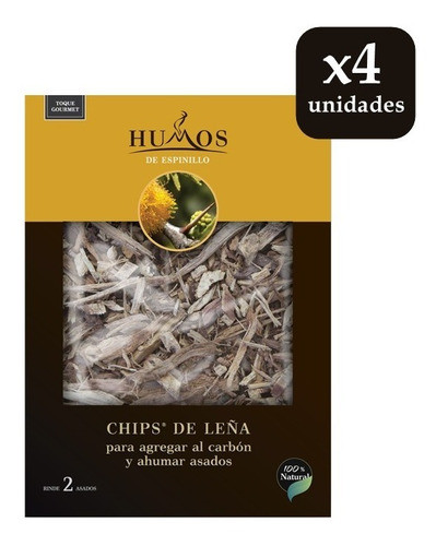 Astillas Ahumadora Humos Espinillo X 500gs X 4 Unid. Palermo 0