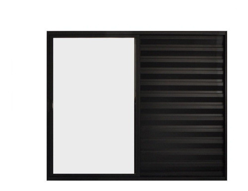 Janela De Alumínio Veneziana 100x120cm 3 Folhas Hale Wt 0