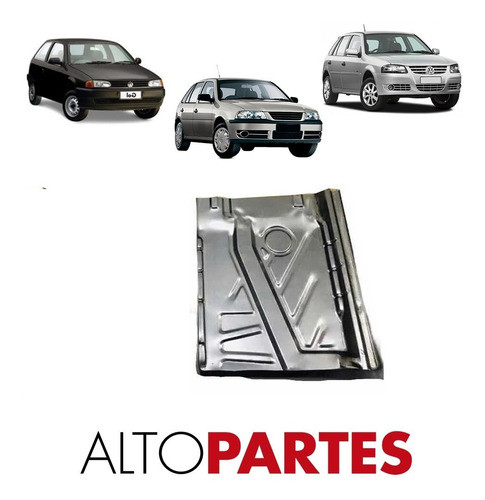 Piso Trasero Vw Gol Ab9 G2 G3 G4 1995 En Adelante Derecho 0