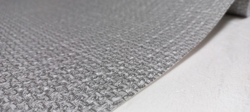 Empapelado Vinilizado 5696 Viva La Casa Gris Tramado Lavable 1