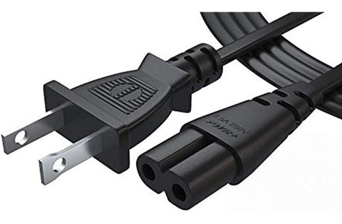 Pwr Cable De Ca Cable De Alimentación De Repuesto 2 Clavijas 0