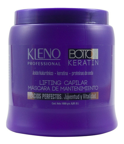 Botox Capilar Profesional Mascara Kleno Bottox Keratin 1 Kg 0
