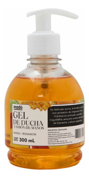 Gel De Ducha Mado Mango Y Bergamota 300ml 0