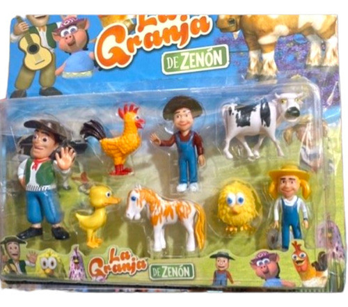 Blister De La Granja De Zenon 8 Personajes 0