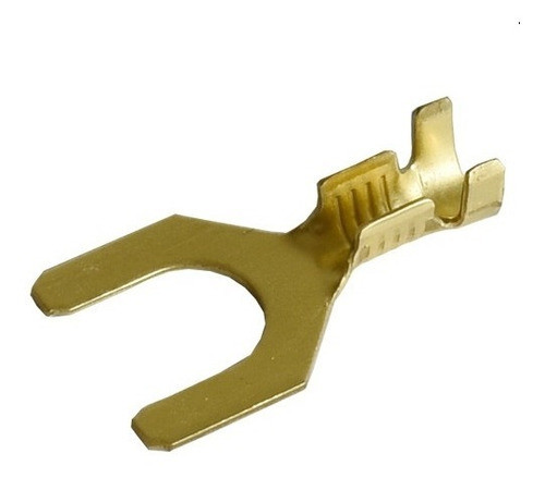 Terminal De Cobre Horquilla 5.1 Mm Para Electricidad X 10 0