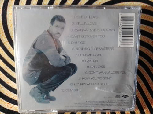 Lionel Richie - Louder Than Words Cd Sellado 1