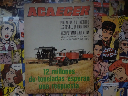 Revista Acaecer Diciembre 1976 Revista Agraria Mundial 78 0