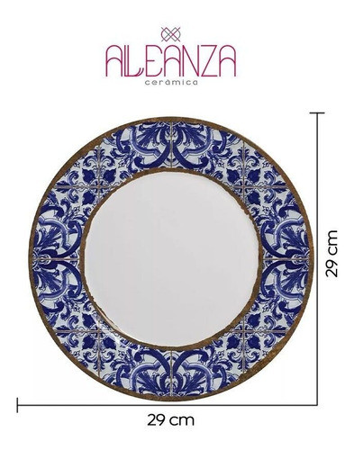 Prato Raso Cerâmica Coimbra Plus 1ªl Alleanza 1