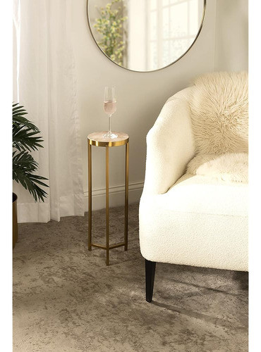 Kate Y Laurel Aguilar Mesa De Bebidas Modernas, 8 X 8 X 23, 1