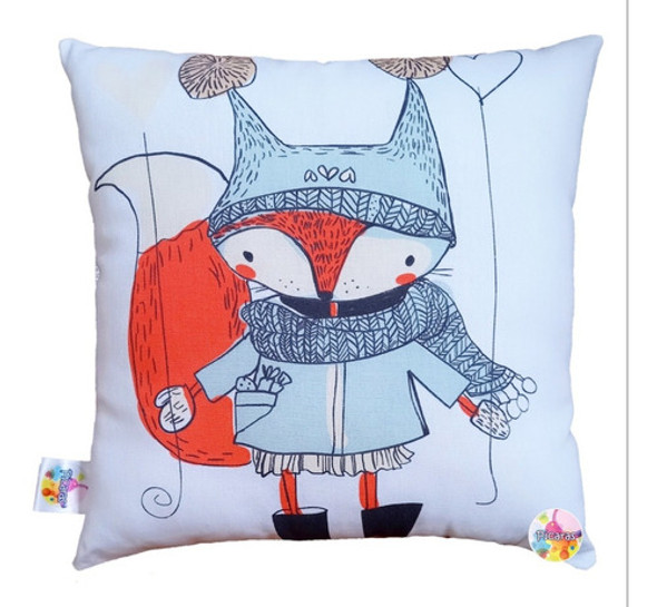 Almohadón Infantil Deco Nordico Escandinavo Autumn Forest 1