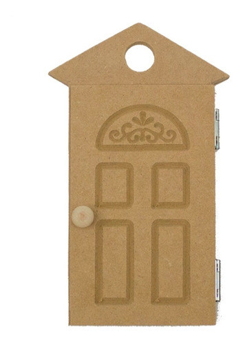 Puerta  Ratón Perez Dientitos Madera Fibrofacil Deco Mdf 0