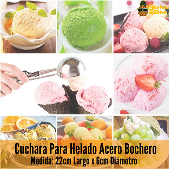 Cuchara Para Servir Helado Bocha Bochero Automático Acero 1 Cuchara Para Servir Helado Bocha Bochero Automático Acero 1