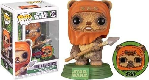 Funko Pop! Star Wars Wicket W.warrick (endor)special Edition 0