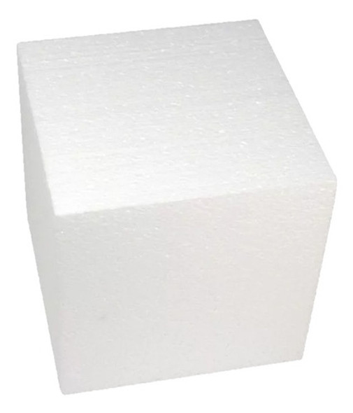 6 Cubos De Telgopor 15 X 15 Cm 0