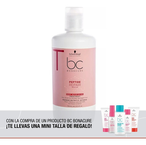 Schwarzkopf Repair Rescue Baño De Crema Gruesos 3c 0
