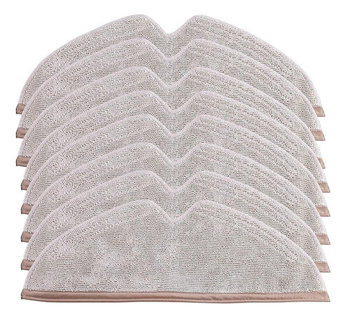 Keepow 8 Pcs Mop Cloth De Microfibra Compatible Con Roborock 0