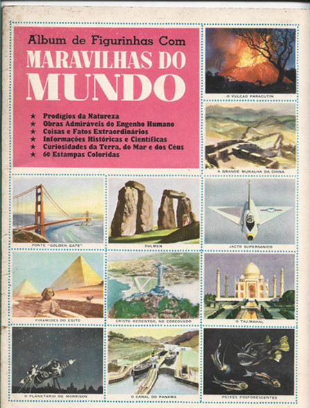 Album Figurinha - Maravilhas Do Mundo - Completo Ebal Ano 60 0