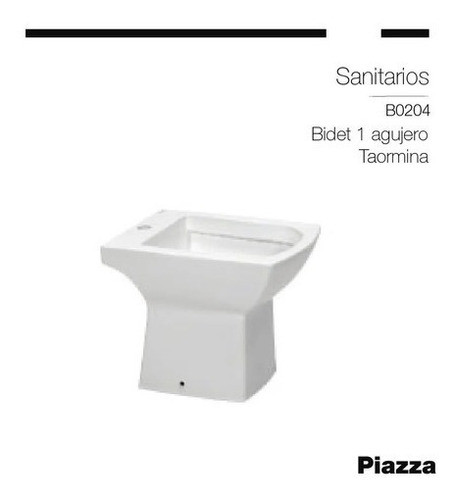 Bidet 3 Agujero Taormina Piazza Con Falla 1