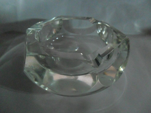 Cenicero Cristal Hexagonal Decoracion Diseño 0