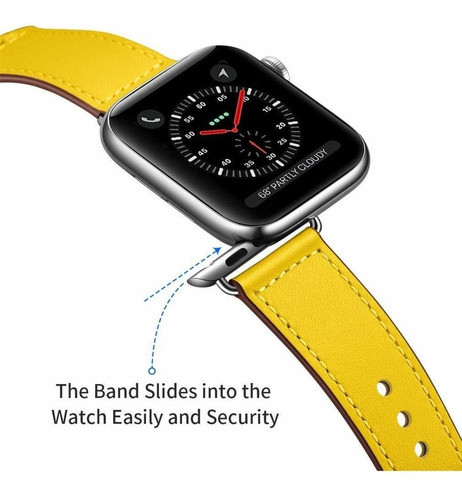 Malla Cuero Para Apple Watch (42/44mm) Kyisgos [7qwwkppw] 1