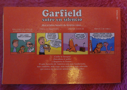 Garfield N°4 - Sufre En Silencio Por Jim Davis 1