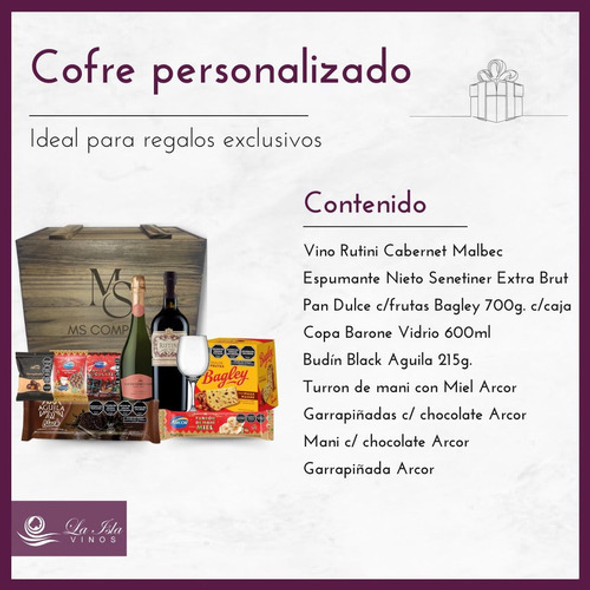 Caja Navideña Madera Personalizada Logo Empresa Copa Regalo 1 Caja Navideña Madera Personalizada Logo Empresa Copa Regalo 1