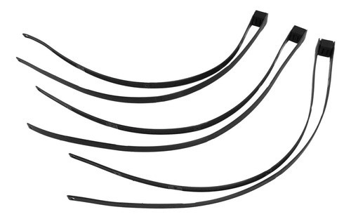 Gravata De Nylon Com Travamento Automático, 3 Peças, Fio De 1