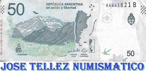 Bottero 5205 50 Pesos Condor Fil. 1 Tirada Corta Mb+ Palermo 0