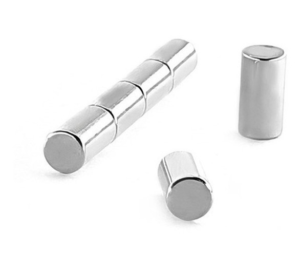 Ímã Neodímio Ø 5x10 Mm N35 10 Unidades 0