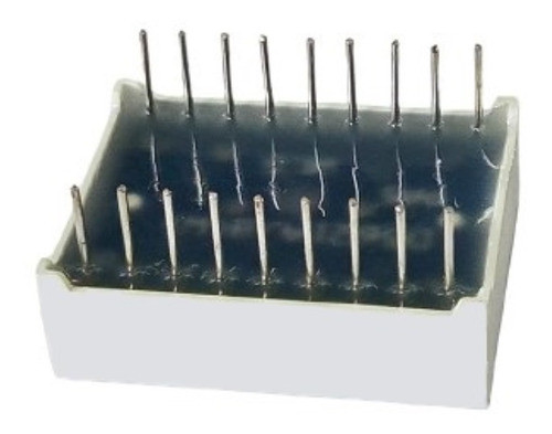 Kit 5 Peças Display De Led 2 Dígitos 0,56 Vermelho Anodo 1