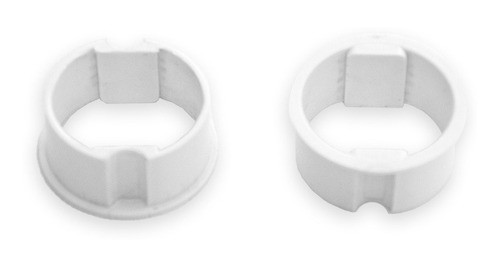 Buje Adaptador Tubo Aluminio Cortina De 41 Mm A 45 Mm 2u 1