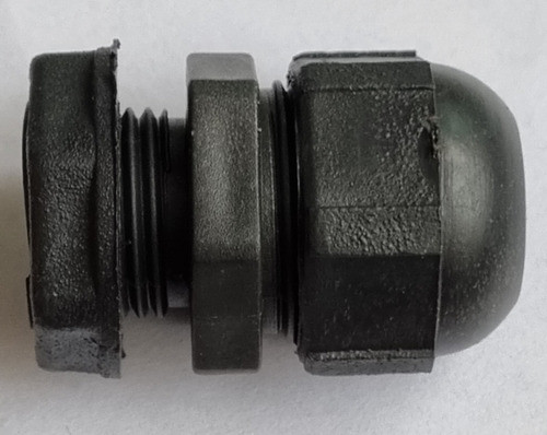 Prensacable Conector Plastico 7/8 - 6 A 12mm - Negro 1