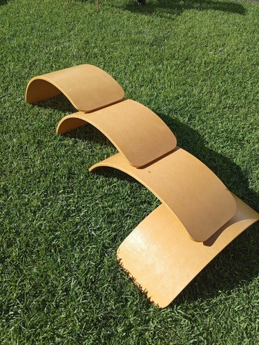 Tabla Curva Waldorf Pikler Montesori Columpio Balancin 0