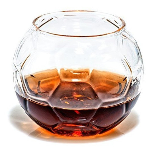 Vaso De Whisky De Futbol  10 Oz Rocas De Forma Unica De Vi 0