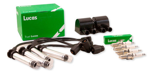 Kit Bobina + Cables + Bujias Suzuki Fun 1.4 8v / 1.0 8v 0