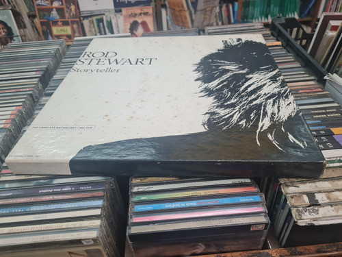 Somente O Box Sem Os Cds Rod Stewart  Storyteller Com Livro 1