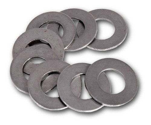 Arandelas Planas De Hierro Zn  X 1/2  En Caja  1/2 Kg 30 Uni 0