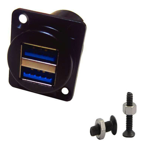 Shanfeilu Usb 3.0 D Panel Monte Socador Dual 2x Puerto Usb S 0